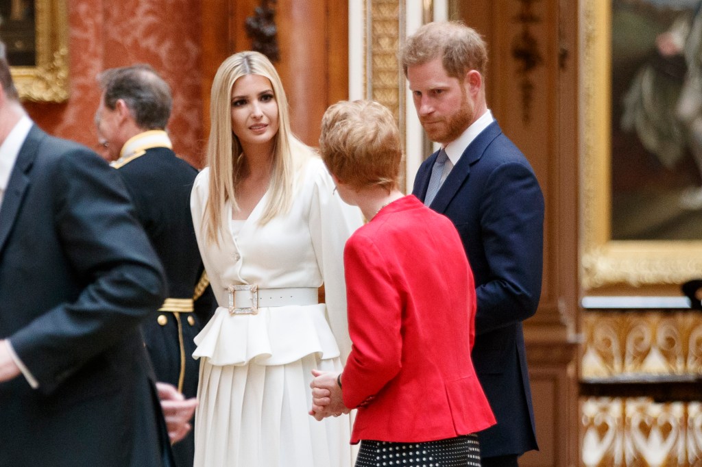 Principe Harry e Ivanka Trump