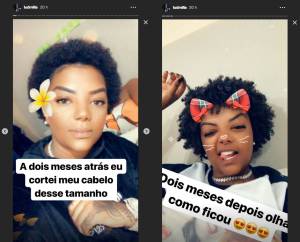 Prints do Instagram da Ludmilla prints_ludmilla