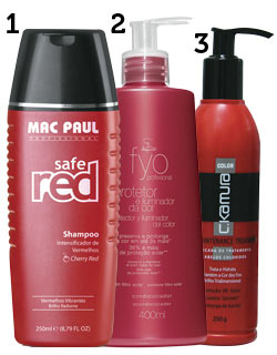 Cores de cabelo e dicas para ficar ruiva