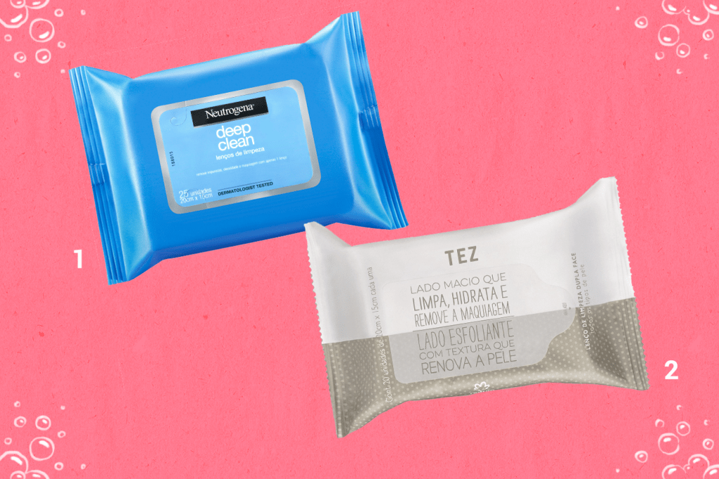 Produtos para limpeza facial