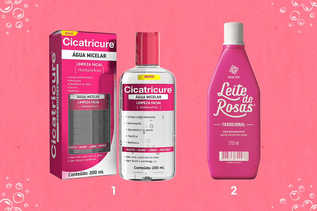 Produtos para limpeza facial