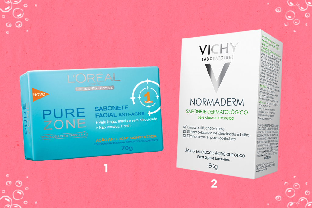 Produtos para limpeza facial