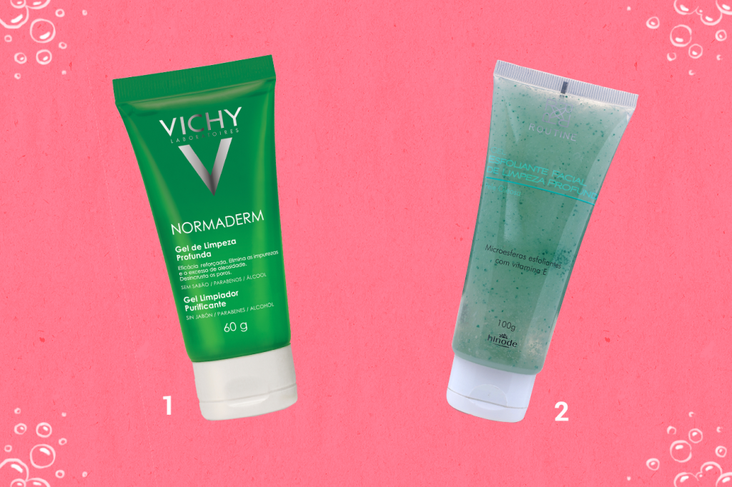 Produtos para limpeza facial