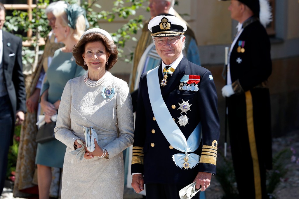 Rainha Silvia e Rei Carl XVI Gustaf da Suécia