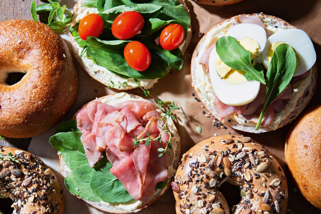 Bagel de rosbife