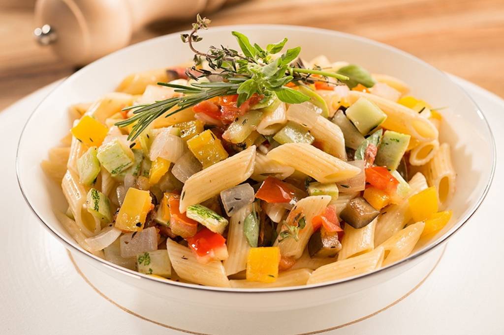 Penne ratatouille