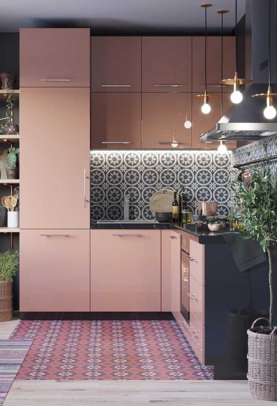 Decoração retrô e contemporânea na cozinha Decoração retrô e contemporânea na cozinha