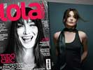 Sinônimo de elegância, Carla Bruni é capa da LOLA