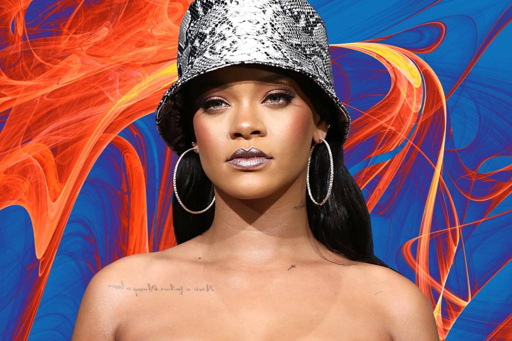 Rihanna toca funk brasileiro em desfile grandioso de sua marca