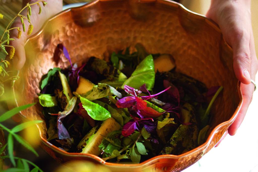 salada de abobrinha Salada