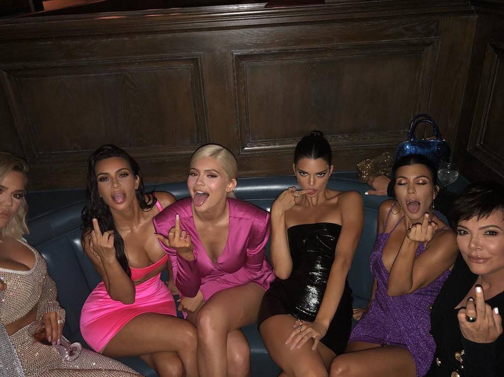 Khloe Kardashian, Kim Kardashian, Kylie Jenner, Kendall Jenner e Kris Jenner