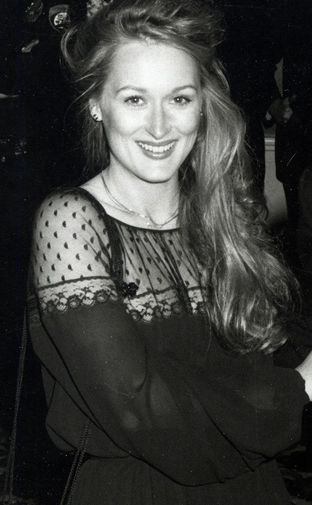 Na 51ª edição do Oscar, em 1979, Meryl Streep usou seus longos e loiros fios jogados para um lado e com ondas.