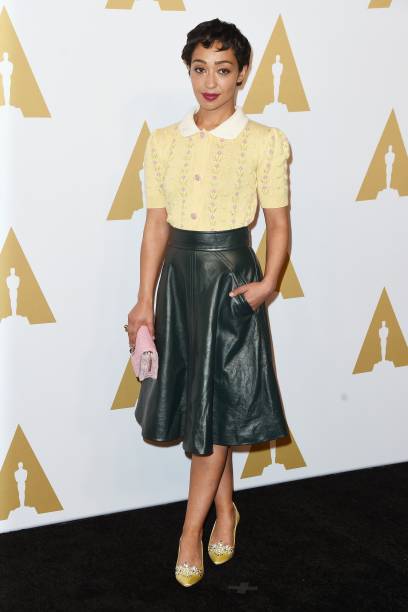 <strong>Ruth Negga</strong> veste<strong> Miu Miu</strong>.