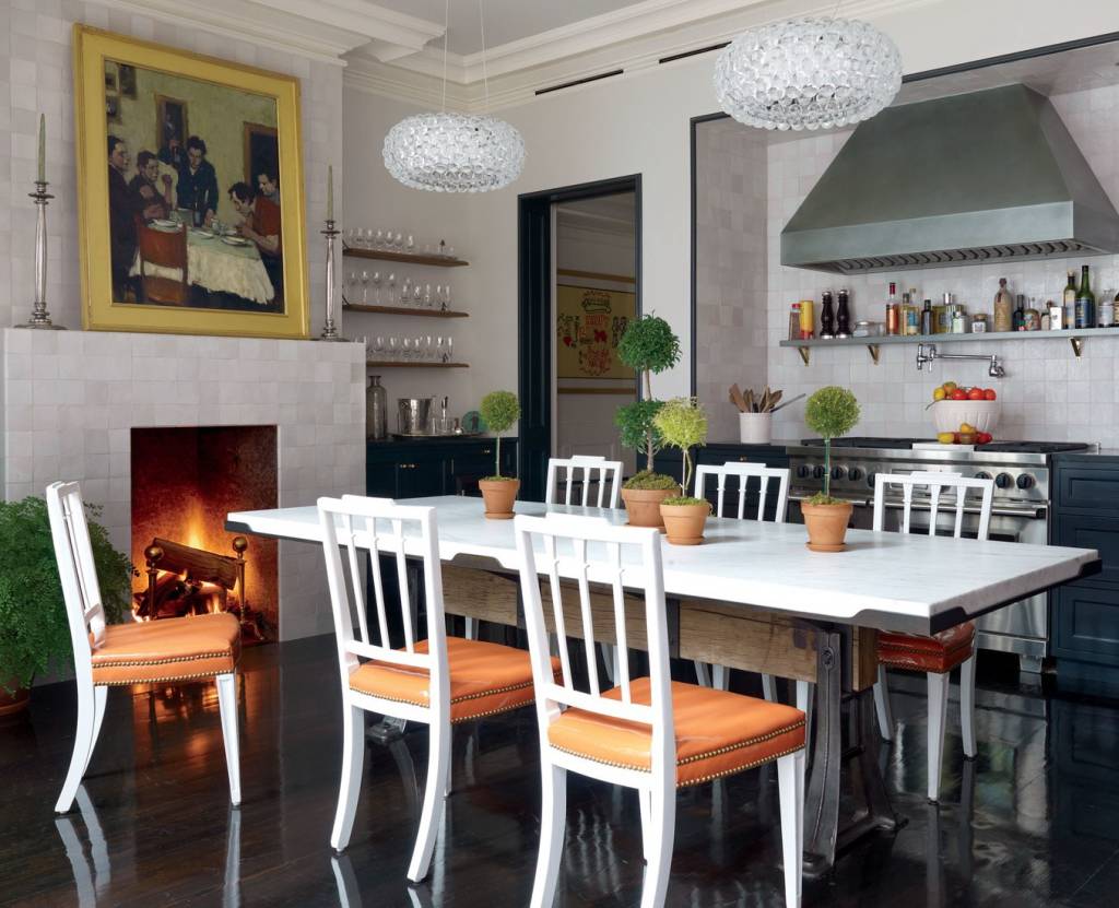 Sala de jantar – Brooke Shields Sala de jantar – Brooke Shields
