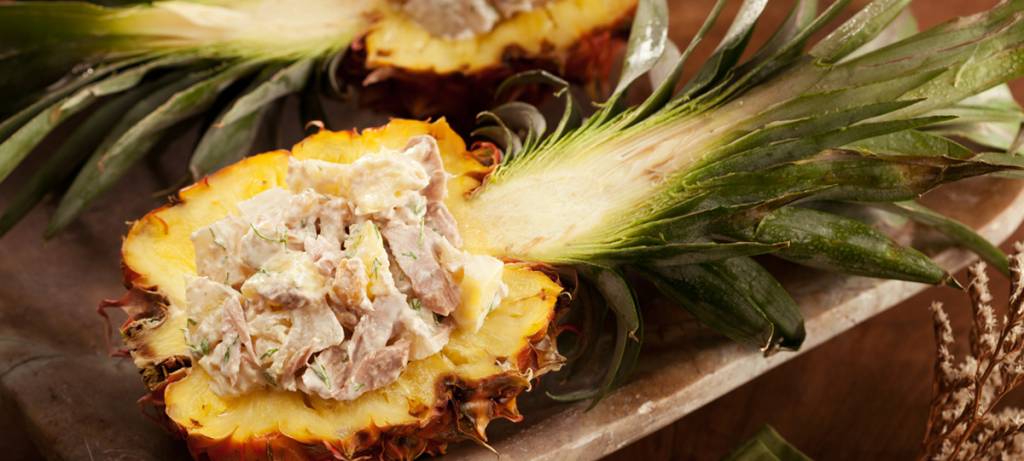 Salada de batata com atum