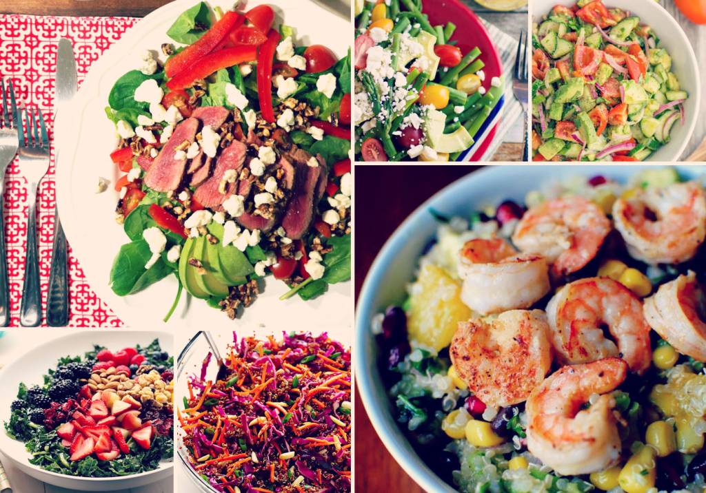 Saladas tão gostosas que você não vai sofrer para comer vegetais