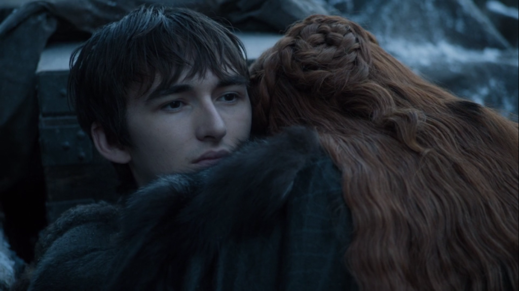 sansa stark e bran stark game of thrones