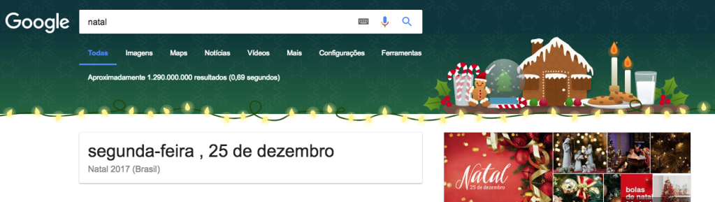 Natal no Google