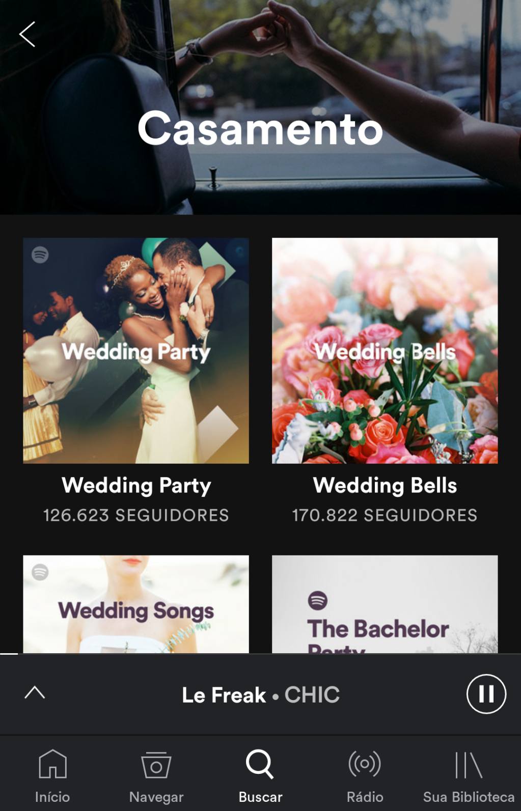 Aplicativos que te ajudam a organizar o casamento - Spotify Music
