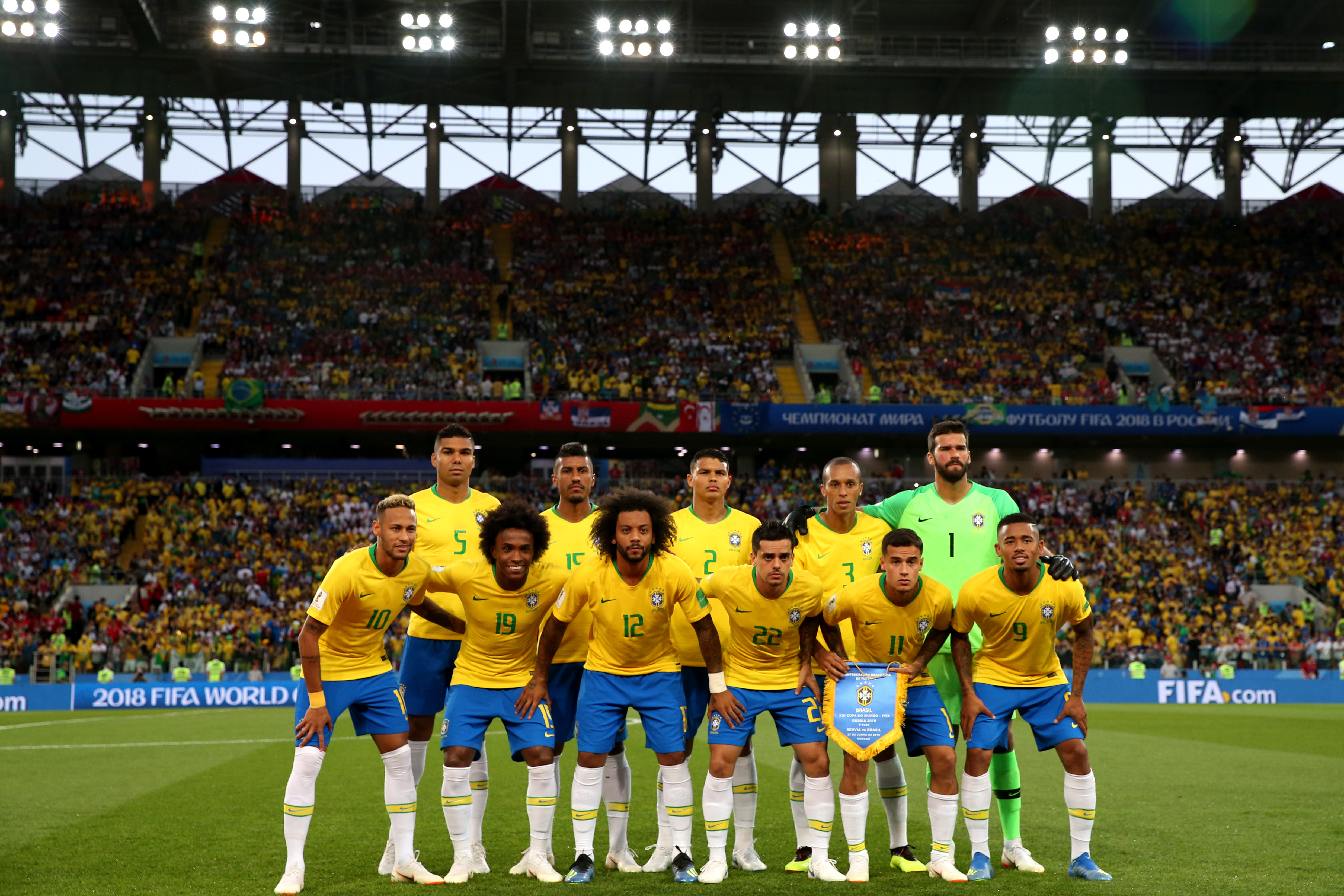 Fifa divulga os horários dos jogos da Seleção Brasileira na Copa