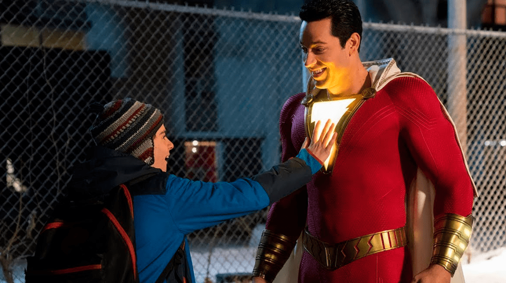 Cena do filme Shazam, herói da DC Cena do filme Shazam, herói da DC