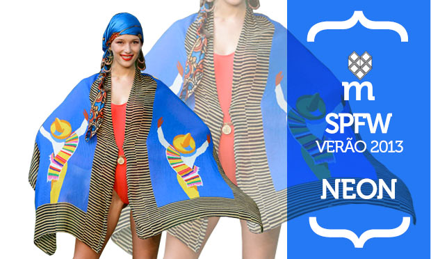 Neon escolheu o Viveiro Manequinho Lopes para desfilar seu verão 2013 no SPFW