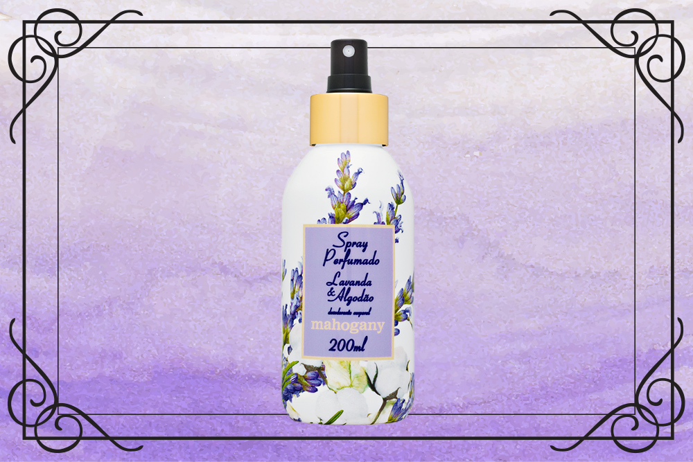 Spray de Perfumação Lavanda e Algodão, Mahogany