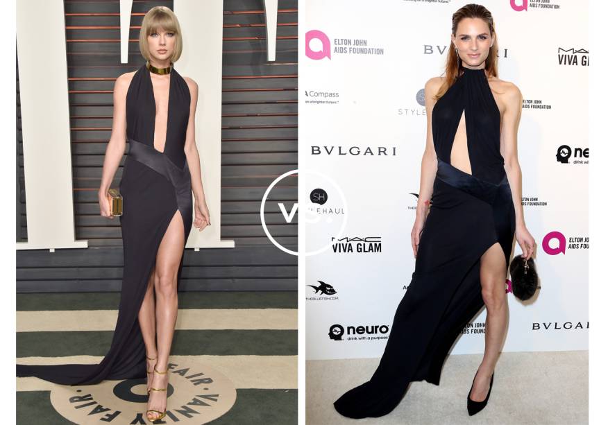<strong>Taylor Swift</strong> e <strong>Andreja Pejić </strong>vestem<strong> Alexandre Vauthier</strong>. Mesmo dia, eventos diferentes! Taylor escolheu o vestido com decote profundo e fenda para marcar presença na festa promovida pela Vanity Fair após o Oscar. Já Andreja, usando uma versão da peça com decote um pouco mais fechado, posou para os fotógrafos no agito comandado por Elton John depois da premiação. <strong>Taylor Swift</strong> e <strong>Andreja Pejić </strong>vestem<strong> Alexandre Vauthier</strong>. Mesmo dia, eventos diferentes! Taylor escolheu o vestido com decote profundo e fenda para marcar presença na festa promovida pela Vanity Fair após o Oscar. Já Andreja, usando uma versão da peça com decote um pouco mais fechado, posou para os fotógrafos no agito comandado por Elton John depois da premiação.