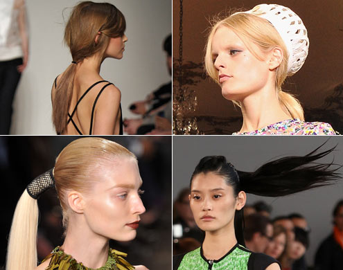 Verão 2012: 6 tendências de cabelo das semanas de moda internacionais