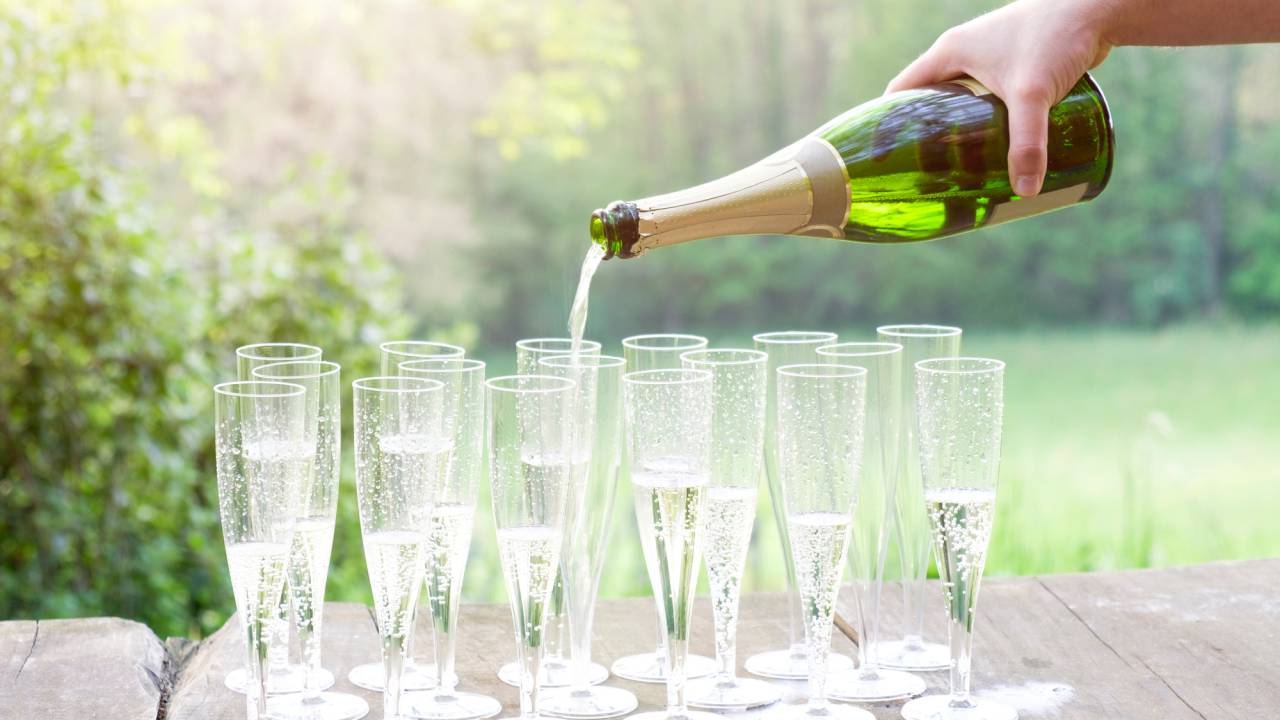 Espumante ideal para o casamento