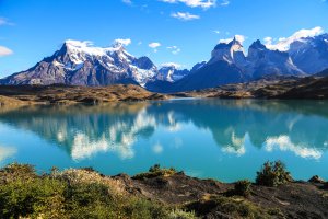 Lake Pehoe, Torres Del Paine, Patagonia, Chile
