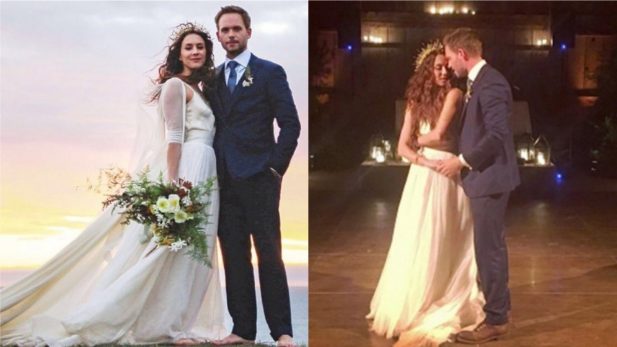 Troian Bellisario Vestido de casamento de Troian Bellisario