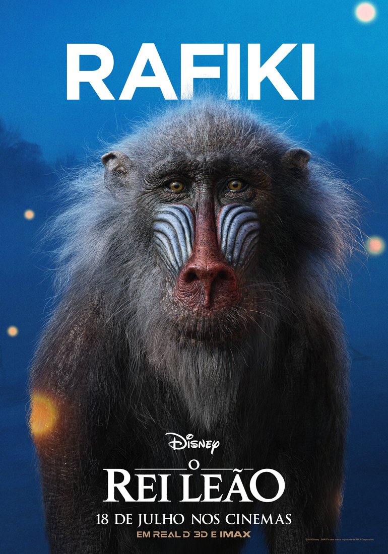 Rafiki em ‘O Rei Leão’ Rafiki em 'O Rei Leão'