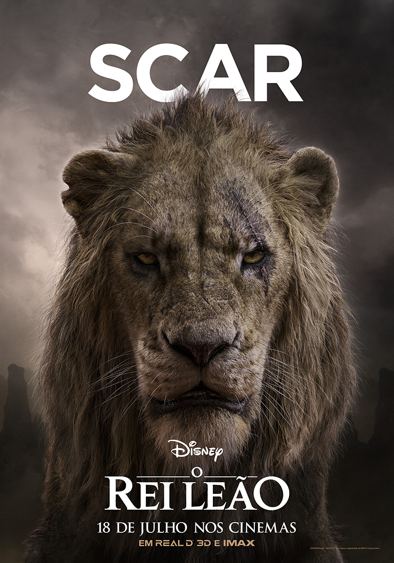 Scar em ‘O Rei Leão’ Scar em 'O Rei Leão'