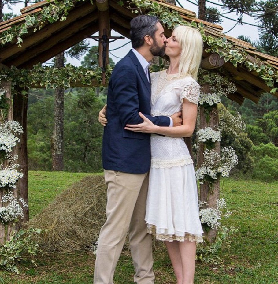 Ana Cláudia Michels se casa em Santa Catarina