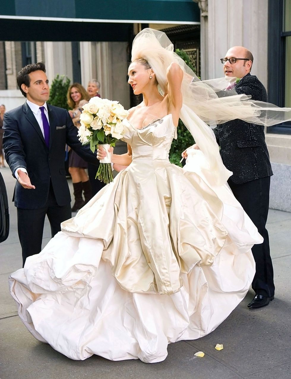 Vestido de noiva Carrie Bradshaw