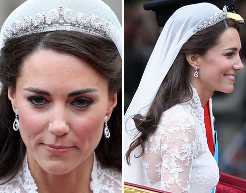 Veja todos os detalhes do vestido de noiva de Kate Middleton