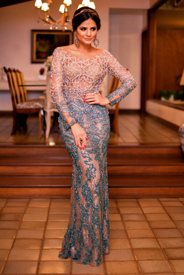 Vestido Patricia Bonaldi e joias Goldesign Vestido Patricia Bonaldi e joias Goldesign