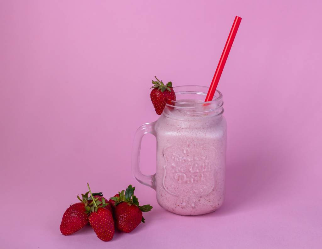 Vitamina de morango