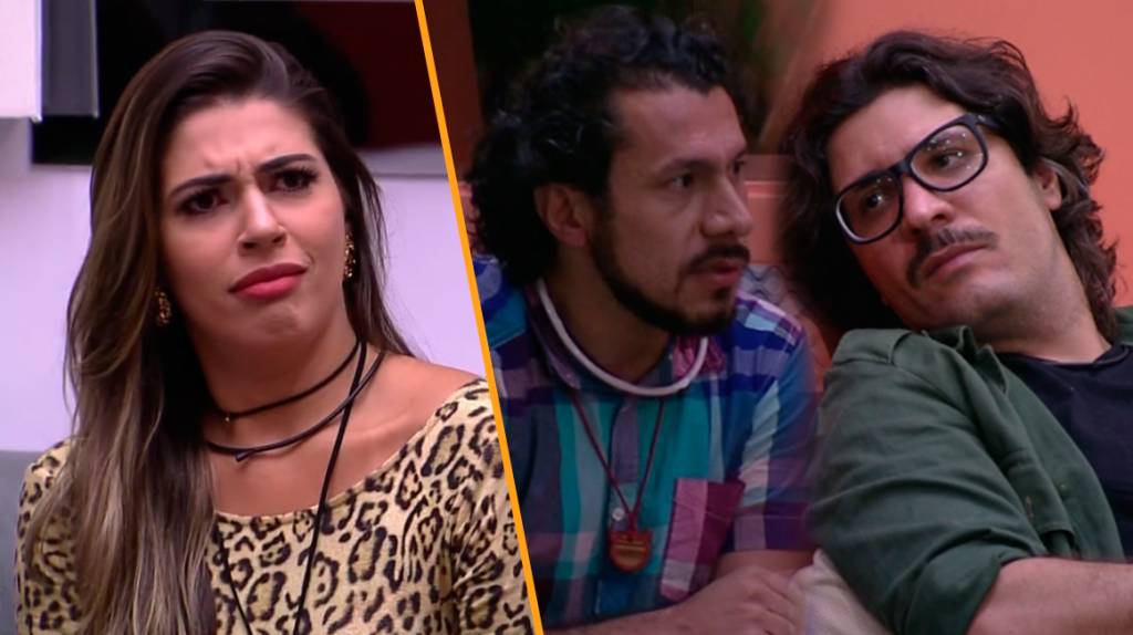 Vivian é envolvida em barraco de Rômulo e Ilmar