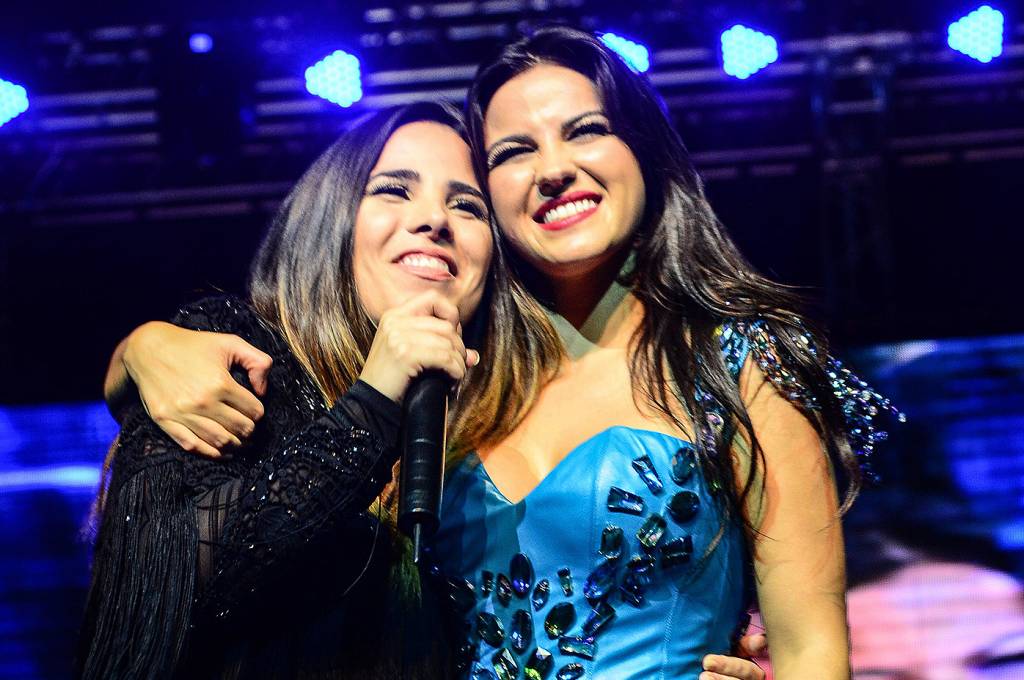 Wanessa Camargo participa do show de Maite Perroni