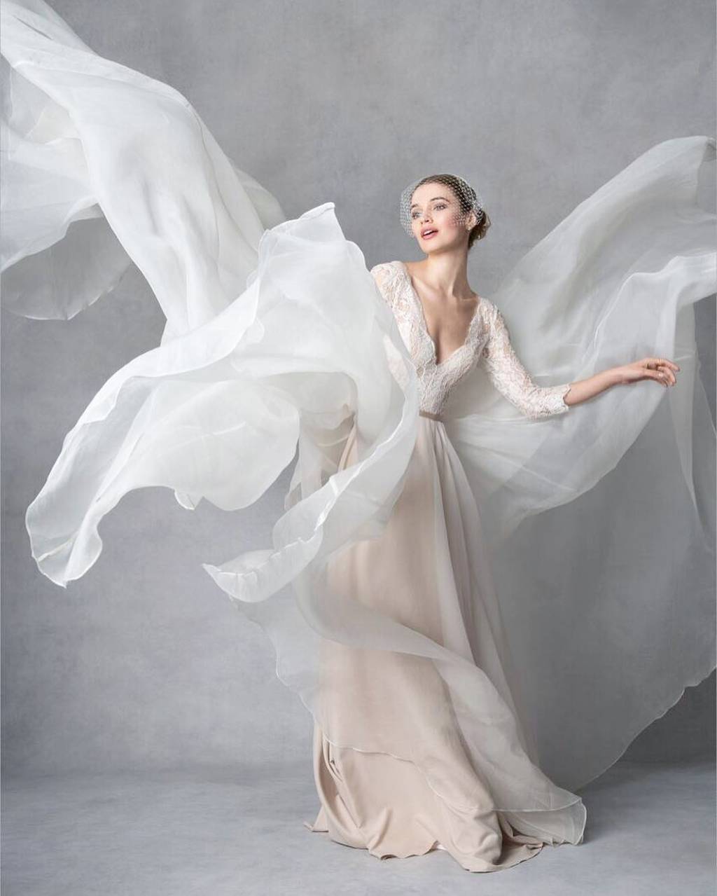 23 vestidos de noiva em tom champagne watters