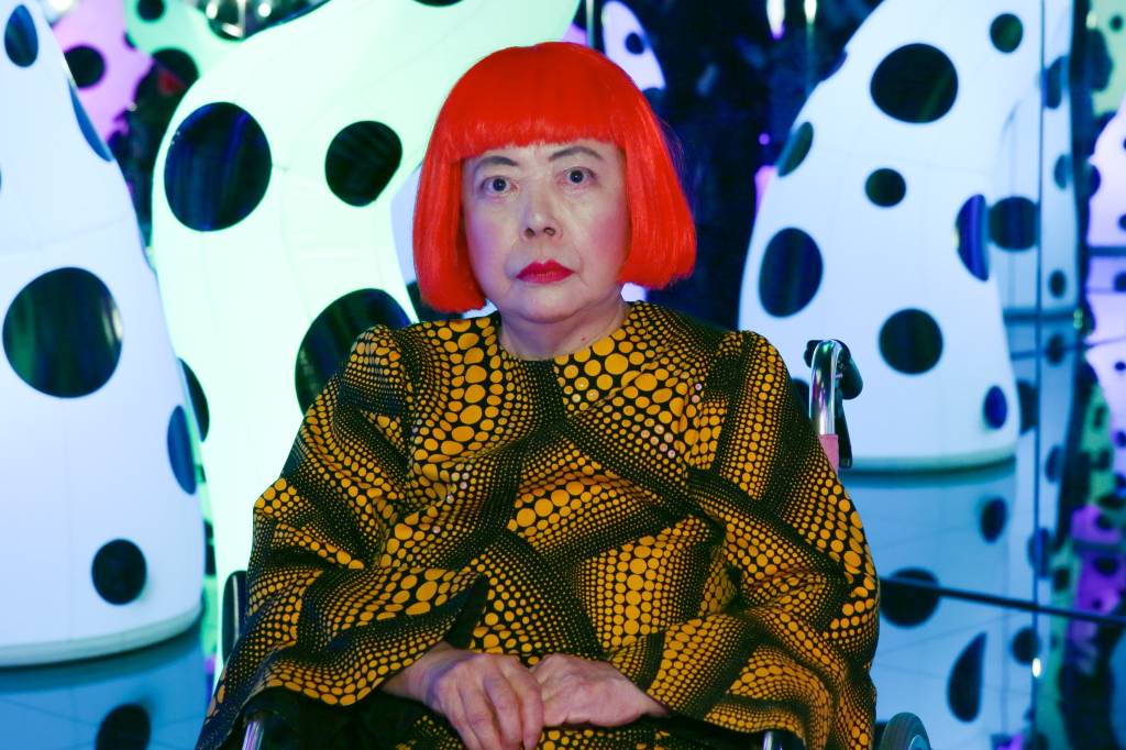 Yayoi Kusama é a artista viva mais popular de 2014