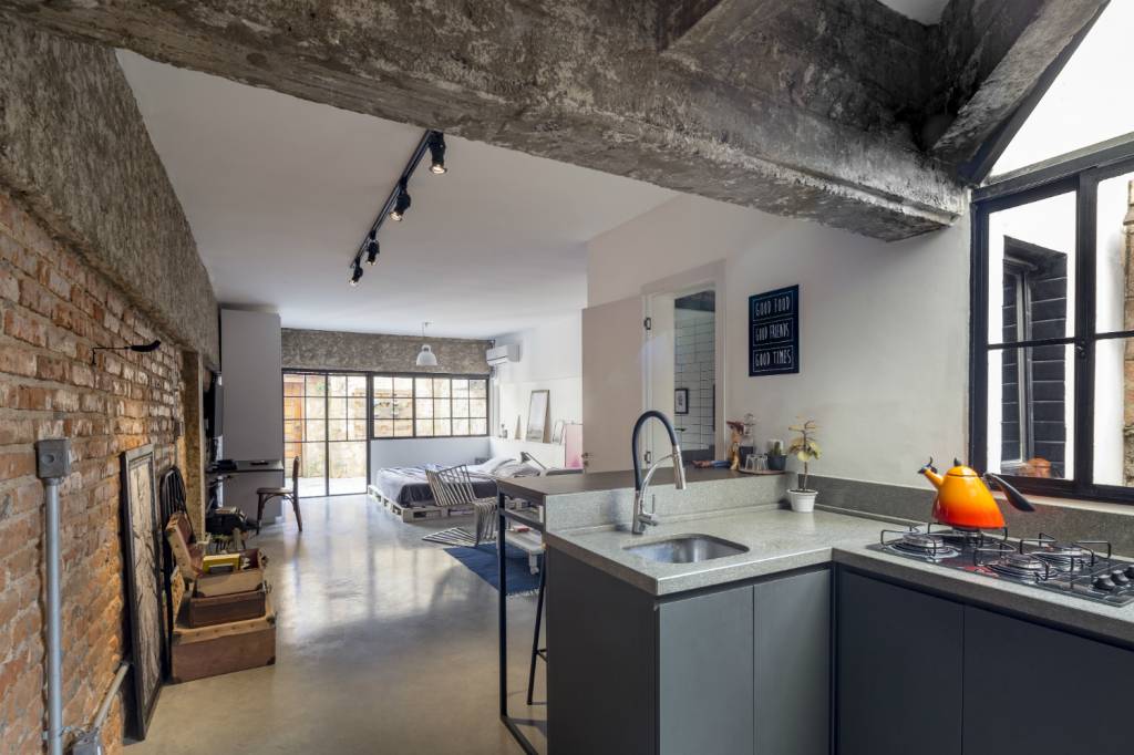 Apê de 37 m2 com estilo industrial e reforma de baixo custo 03-2