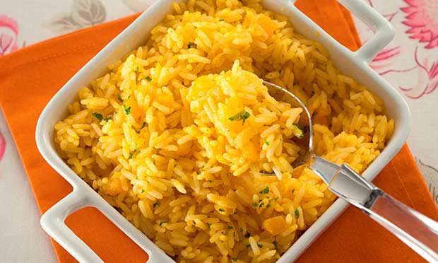 Arroz com abóbora