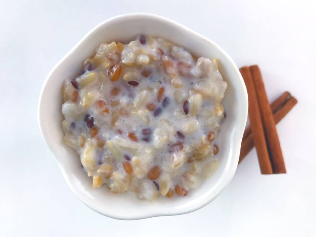 Arroz-doce integral e zero açúcar