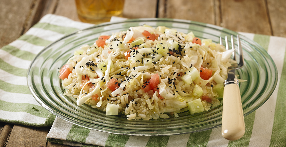 Arroz integral refrescante