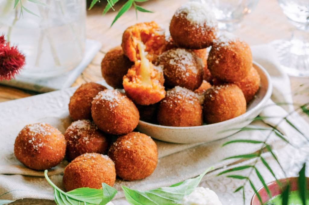 Arancini (bolinho de risoto)