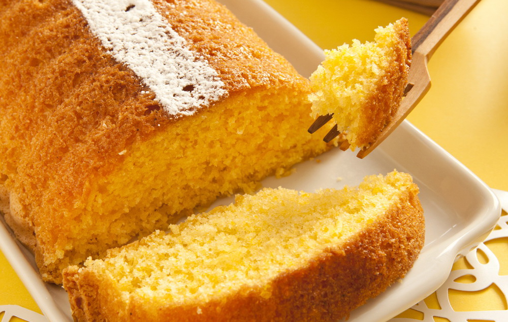 Bolo de milho fofinho