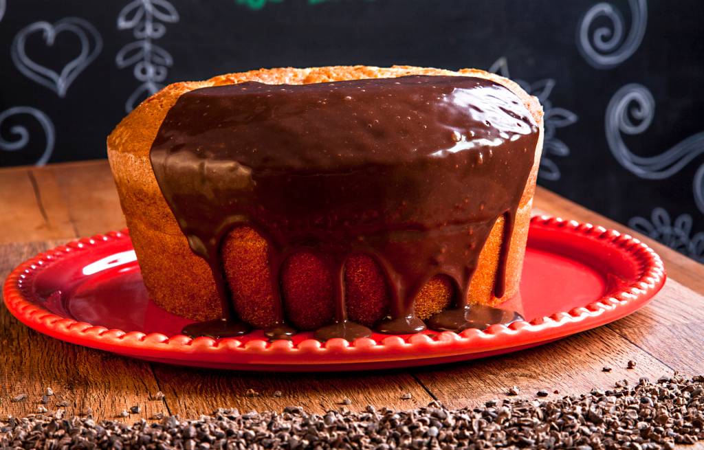 Bolo macio de chocolate